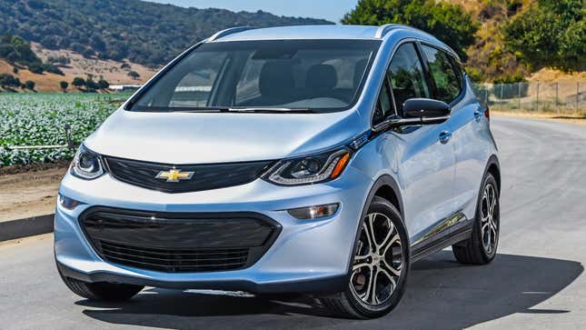Image for article titled The Chevy Bolt Recall Is A Weird One