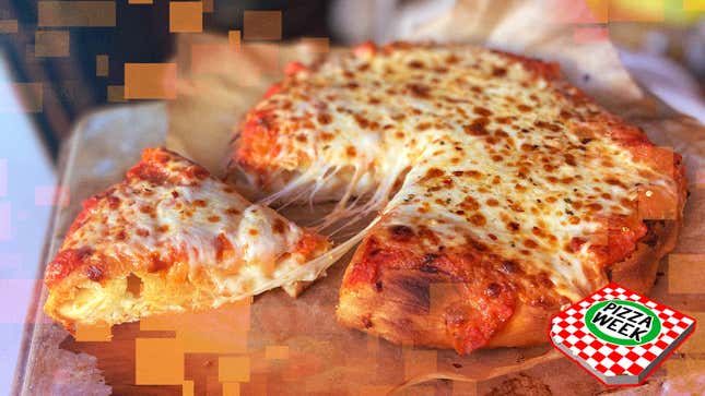 Image for article titled You are only 12 cheese sticks away from making Super Duper Stuffed Crust Pizza