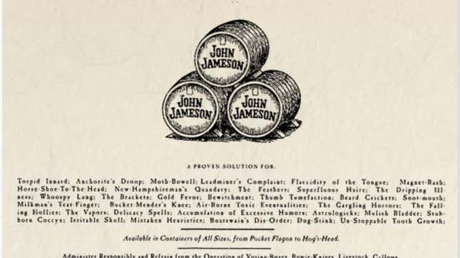 Image for article titled Historical Archives: John Jameson&#39;s Miracle Concoction