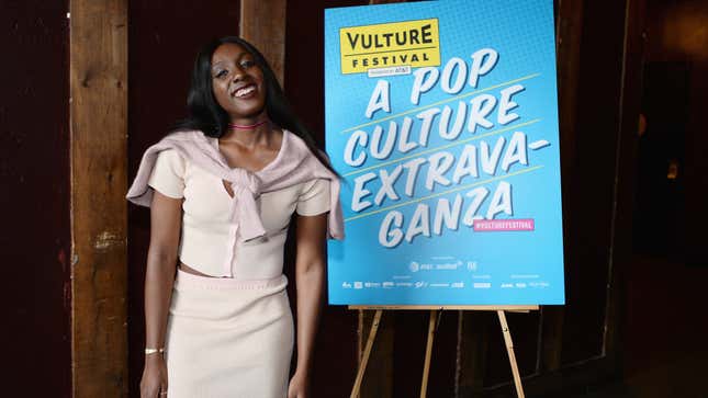 Ziwe Fumudoh attends the Vulture Festival presented by AT&amp;T - Comedy Show at The Bell House on May 20, 2018 in Brooklyn, New York.