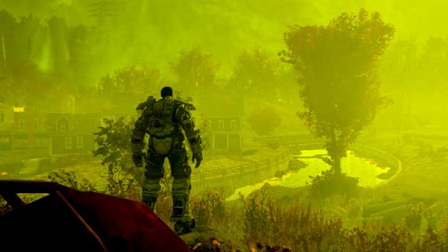 Image for article titled Fallout 76 Players Can&#39;t Shoot Pacifists, So They&#39;re Nuking Them Instead