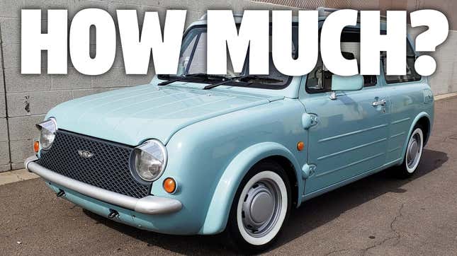 How Much Do We Think This Nissan Pao On <i>Bring A Trailer</i> Will Sell For?