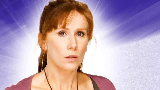 Donna Noble’s flying solo—literally—in her own audio adventures.