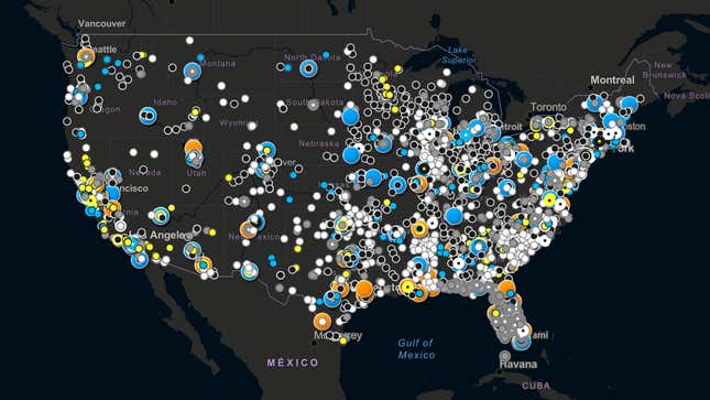 This Map Shows Police Surveillance Technology Across the U.S.