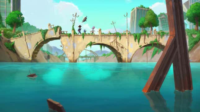 If it weren’t for all the destruction, this would be a sweet place to hang out.