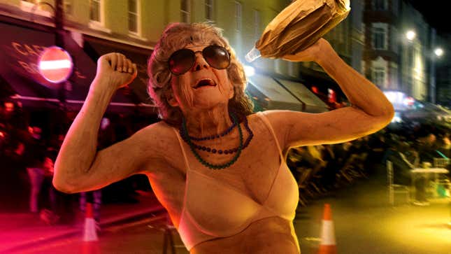Image for article titled ‘I Am Immortal!’ Screams 90-Year-Old British Woman Embarking On Epic Post-Vaccination Bender