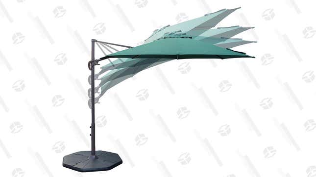Le Papillon 10 ft Cantilever Umbrella | $98 | Amazon | Clip the $15 coupon and use code M4G5GWKK