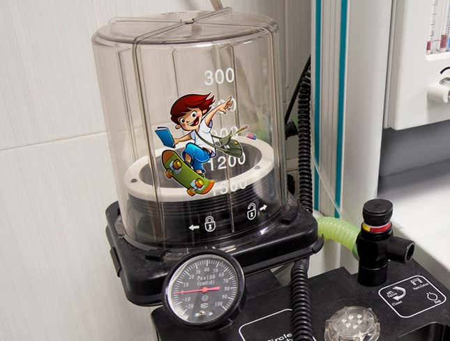 Image for article titled Fun Sticker Placed On Child’s Ventilator