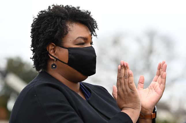 Image for article titled Georgia Republicans Are So Afraid of Stacey Abrams That They Created a Group Called ‘Stop Stacey’