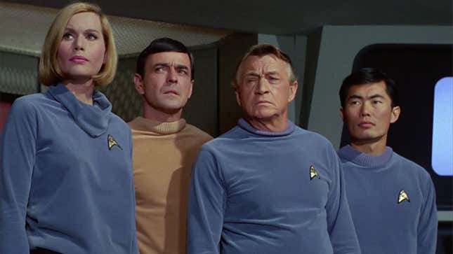 Image for article titled The Long History of Star Trek Uniform Fashions