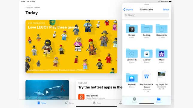 Almost everything you do on iPadOS is slick and intuitive.