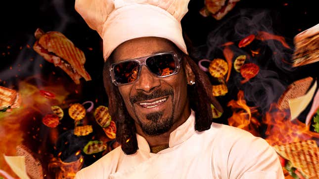 Image for article titled Snoop Dogg on cooking, the art of entertaining, and his OG fried bologna sandwich