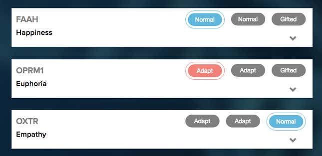 Apparently I am not gifted at happiness. Image: Orig3n.