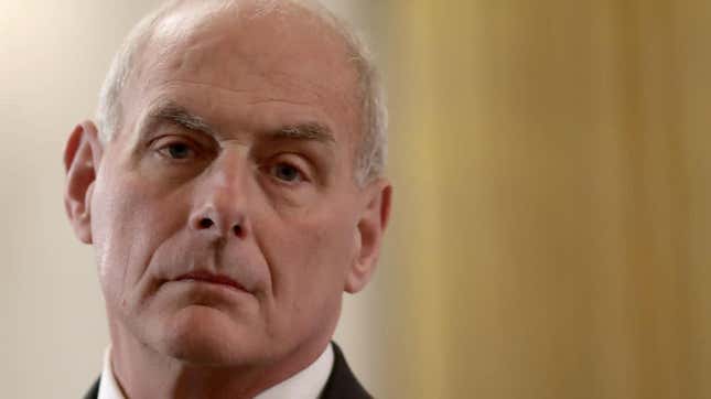 Image for article titled John Kelly Is Now in the Business of Detaining Children