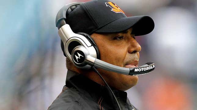 Image for article titled Marvin Lewis On Suicide Watch After Becoming Winningest Coach In Bengals History