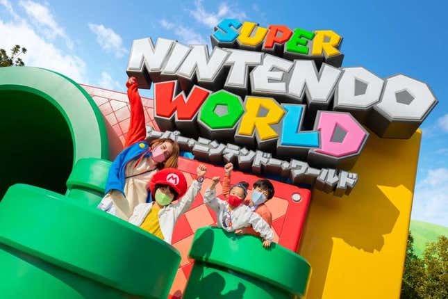 Imagen para el artículo titulado Super Nintendo World finalmente abrió sus puertas en Japón