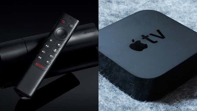 Image for article titled Android TV vs Apple TV: The Best Platform for Your TV Right Now
