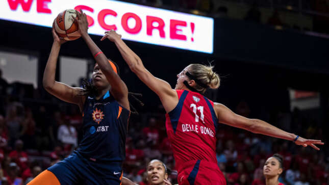 Image for article titled The Mystics Lost Elena Delle Donne And, Obviously, They Lost Game 2