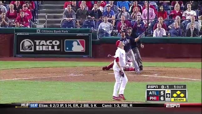 Phillies Fans' Reactions To Dan Uggla's Grand Slam Are Amazing