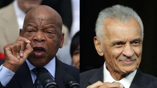Image for article titled Civil Rights Leaders John Lewis and C.T. Vivian Died Within Hours of Each Other