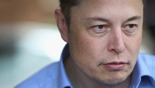 Image for article titled Elon Musk Embarrassed After Realizing He Proposing Idea For Thing That Already Exists