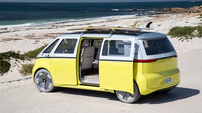 Image for article titled VW Promises ID.Buzz Is Still U.S.-Bound — We&#39;ll Just Have To Wait A Little Longer