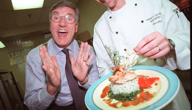 Image for article titled Last Call: In praise of Graham Kerr, cooking TV&#39;s original wild man