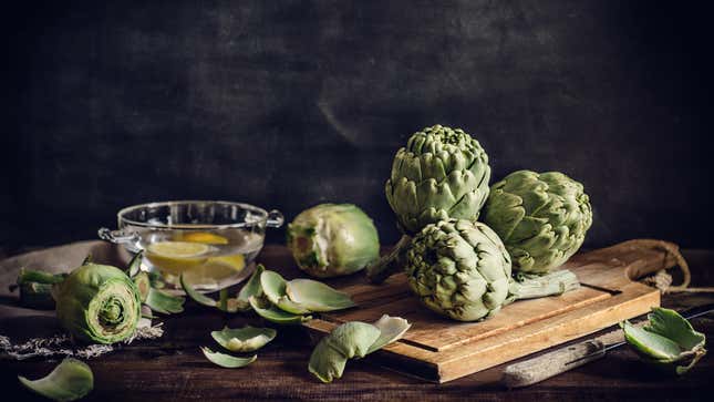 Image for article titled How to clean and cook an artichoke, a surprisingly simple project with huge payoff