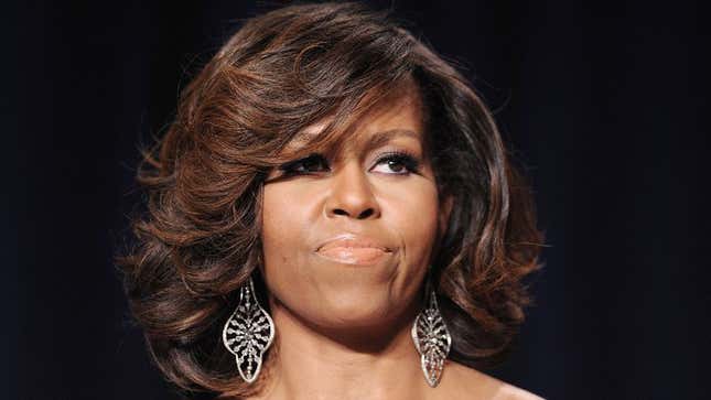 Image for article titled Michelle Obama Can Still Hear Their Little Labored Breaths When She Closes Her Eyes