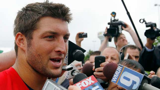 Image for article titled Tim Tebow’s Former Teammate Charged With Murder