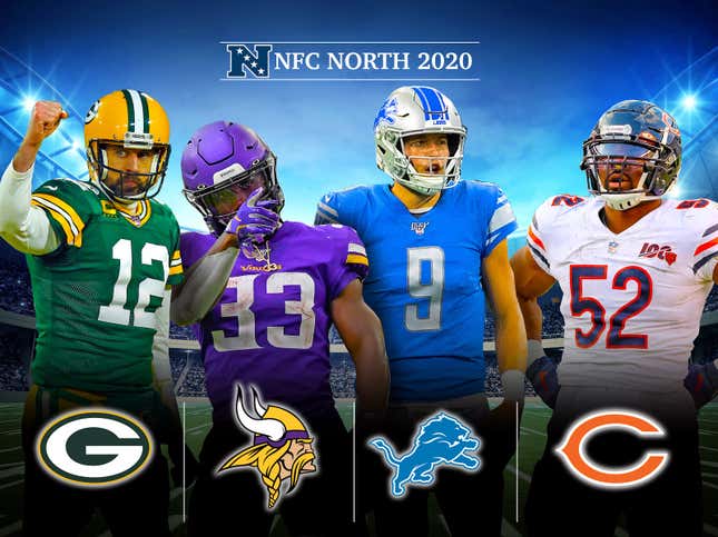 Image for article titled The Deadspin 2020 NFL Previews, NFC North: The &#39;No One Else Wanted to Preview This Stale Division&#39; Division
