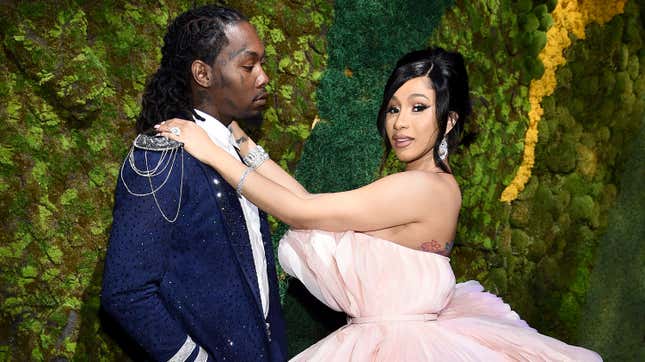 Image for article titled Cardi B and Offset Brought in Priests to Help With Cheating Problems