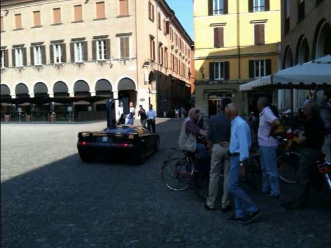 How I found the first Bugatti EB110 prototype on an Italian street