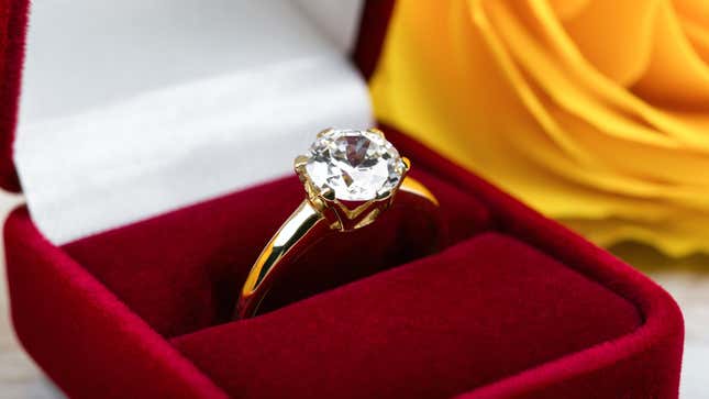 Image for article titled Wedding Experts Say Engagement Ring Should Cost At Least Three Diamond Miners’ Lives