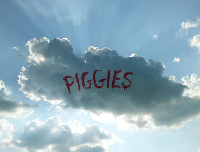Image for article titled ‘Piggies’ Written In Blood On Clouds Only Clue In Shocking Murder Of Six Angels