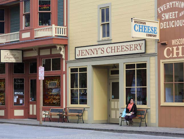 Image for article titled Fully Gentrified Neighborhood All Cheese Shops