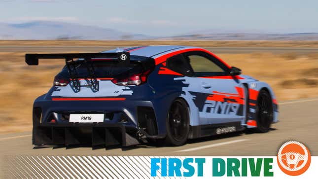 What It's Like To Drive A Wild 390-HP Mid-Engine RWD Hatchback From Hyundai