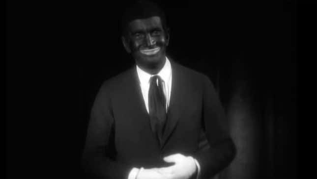 Image for article titled Damning Evidence Shows Actor Al Jolson Wearing Blackface