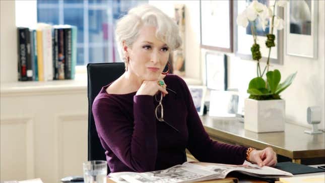 Image for article titled Popular Book The Devil Wears Prada Evolves Into Its Final Form: a Musical