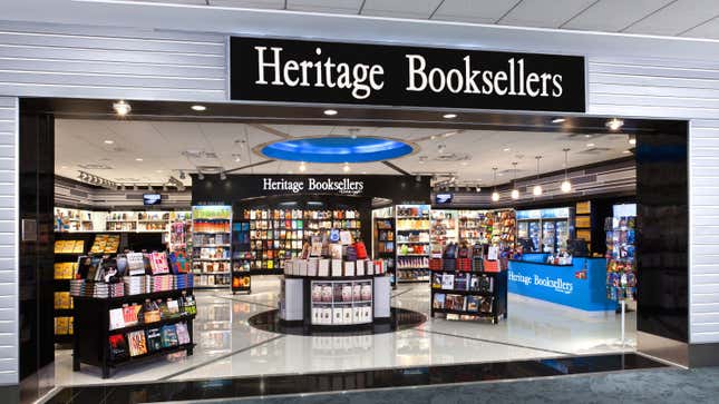 Heritage Booksellers at the Charlotte Douglas International Airport