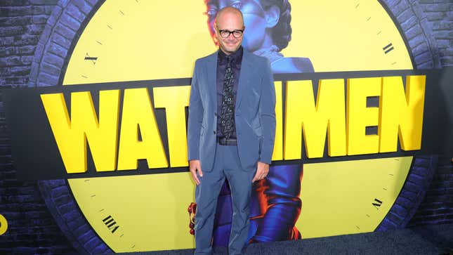 Image for article titled He knows it&#39;s absurd, but Damon Lindelof thinks Alan Moore cursed him for making Watchmen