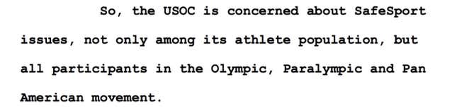 Image for article titled SafeSport, The USOC's Attempt To Stop Child Abuse, Is Set Up To Fail—Just Like It Was Supposed To
