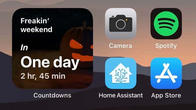 Image for article titled How to Create a Countdown Widget in iOS 14