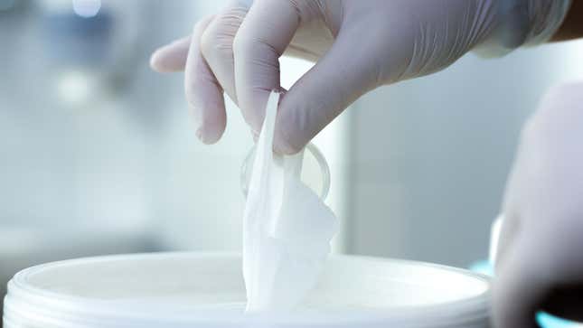 Image for article titled Don&#39;t Expect Disinfectant Wipes to Be Stocked For a While
