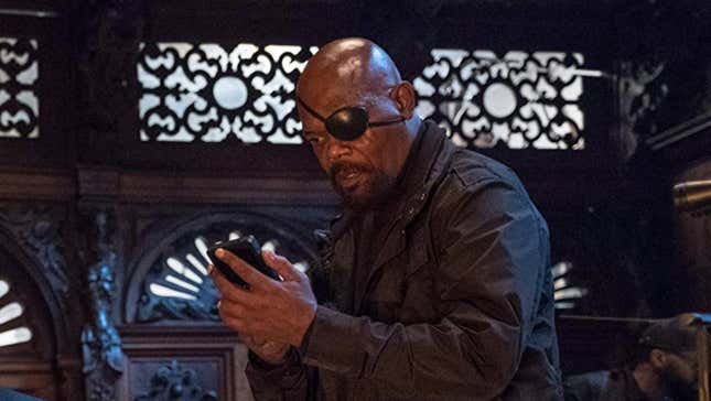 Samuel L. Jackson, seen here in Spider-Man: Far From Home, is joining a new franchise.
