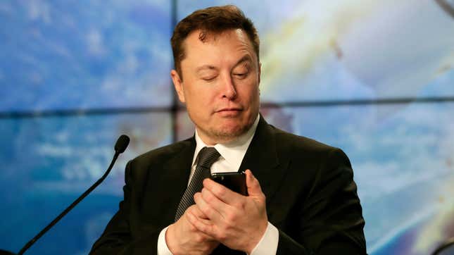 Imagen para el artículo titulado Elon Musk reabre Tesla a pesar de la orden de confinamiento y se ofrece para ser arrestado