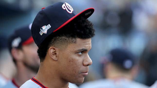 Juan Soto’s COVID roster scratch is the latest example of how INCREDIBLY DUMB AND BAD things are in professional sports right now.