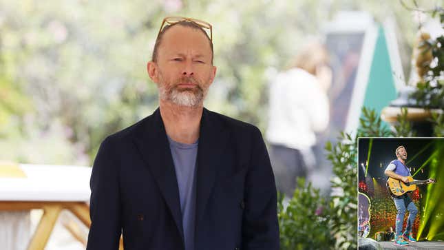 Image for article titled Thom Yorke Admits Vast Majority Of Musical Output Fueled By Constant Fear Of Being One-Upped By Coldplay