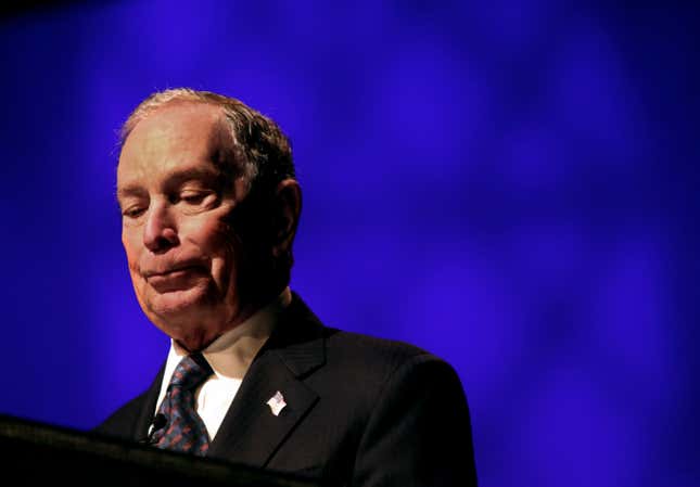Image for article titled Former NYC Mayor Michael Bloomberg Apologizes for Stop-and-Frisk, But Nobody’s Trying to Hear It: ‘This Is a Deathbed Conversion’