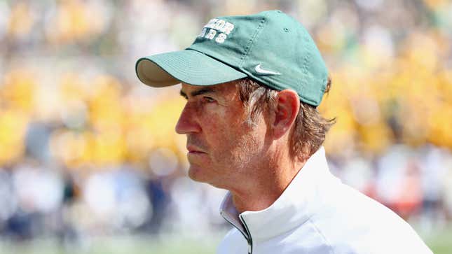 Image for article titled Art Briles Hired To Coach Football At Texas High School